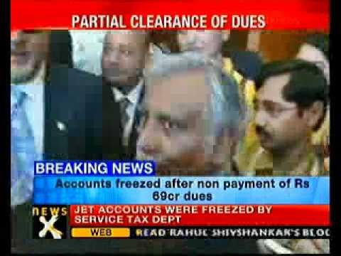 Jet Airways pays Rs 35crore dues - NewsX
