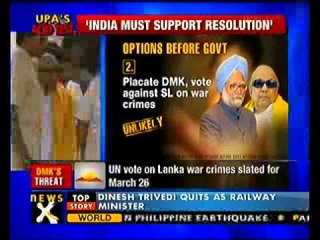 DMK demanding India's support on resolution against Lanka- NewsX