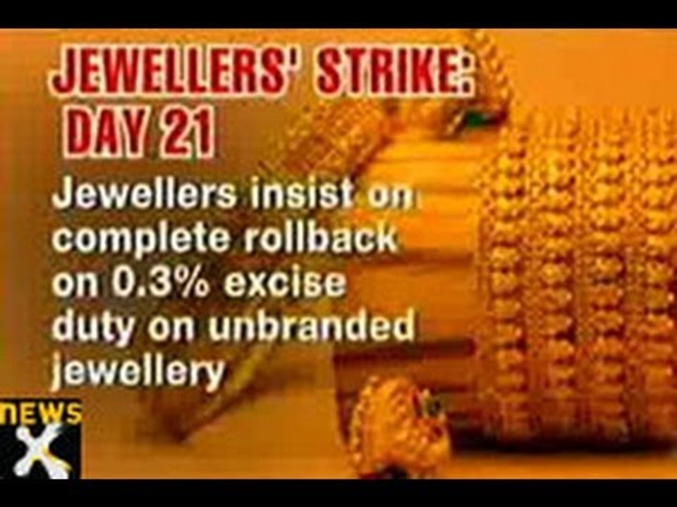 Will strike till govt rolls back excise duty hike Jewellers-NewsX