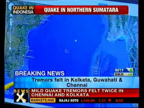 Earthquake off Northern Sumatra; Tremors felt in Chennai, Kolkata - NewsX