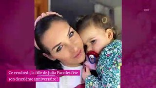 Julia Paredes maman : sa fille Luna fête ses deux ans !