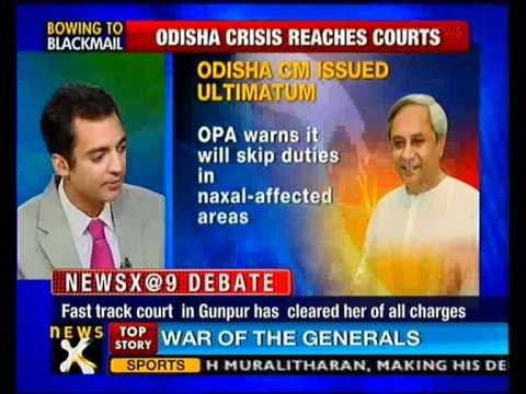 NewsX@9 Odisha govt in a fix as Naxals' deadline ends NewsX