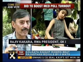 MCD polls: NGOs organize poster competitions to spread awareness - NewsX