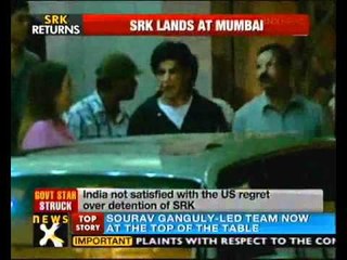 Shah Rukh Khan returns back to India - NewsX