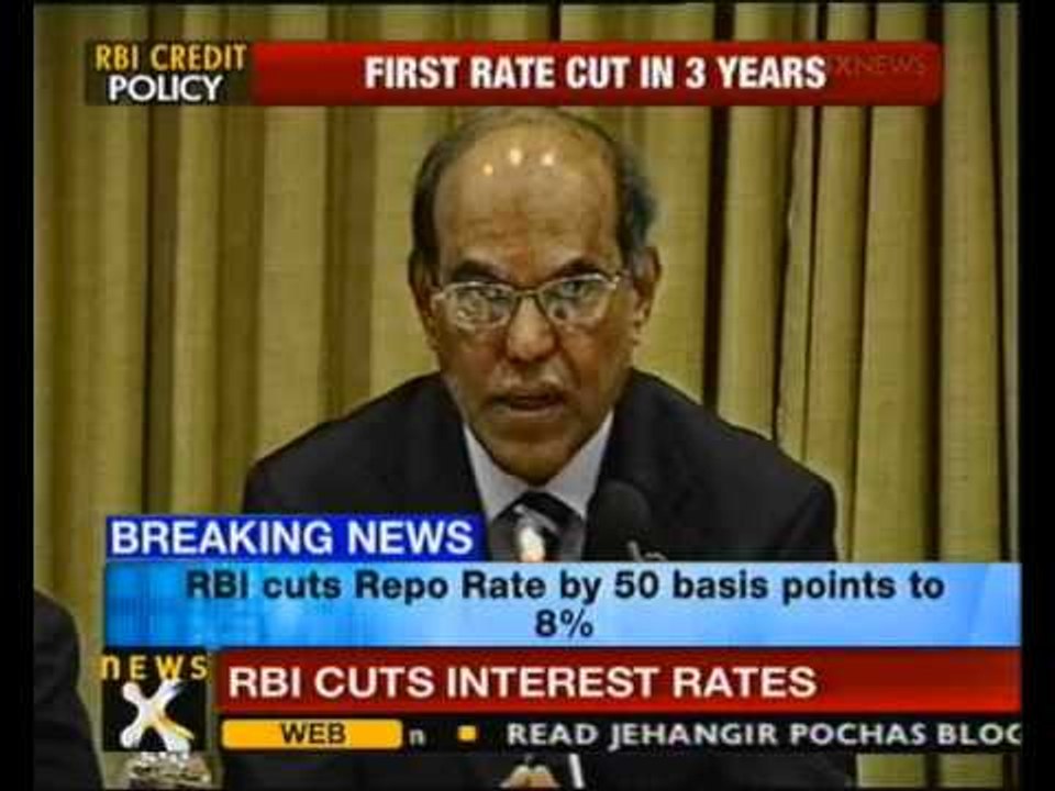 RBI chief Subbarao on inflation, growth - NewsX