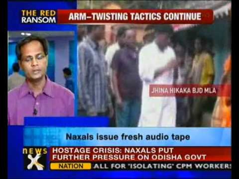 Maoists refuse to release BJD MLA Jhina Hikaka - NewsX