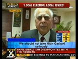 MCD polls I am disappointed with results, says Kapil Sibal.mov