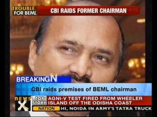 CBI raids BEML chairman Natrajan's residence