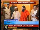 No difference over Anna joining hands with Ramdev: Team Anna-NewsX