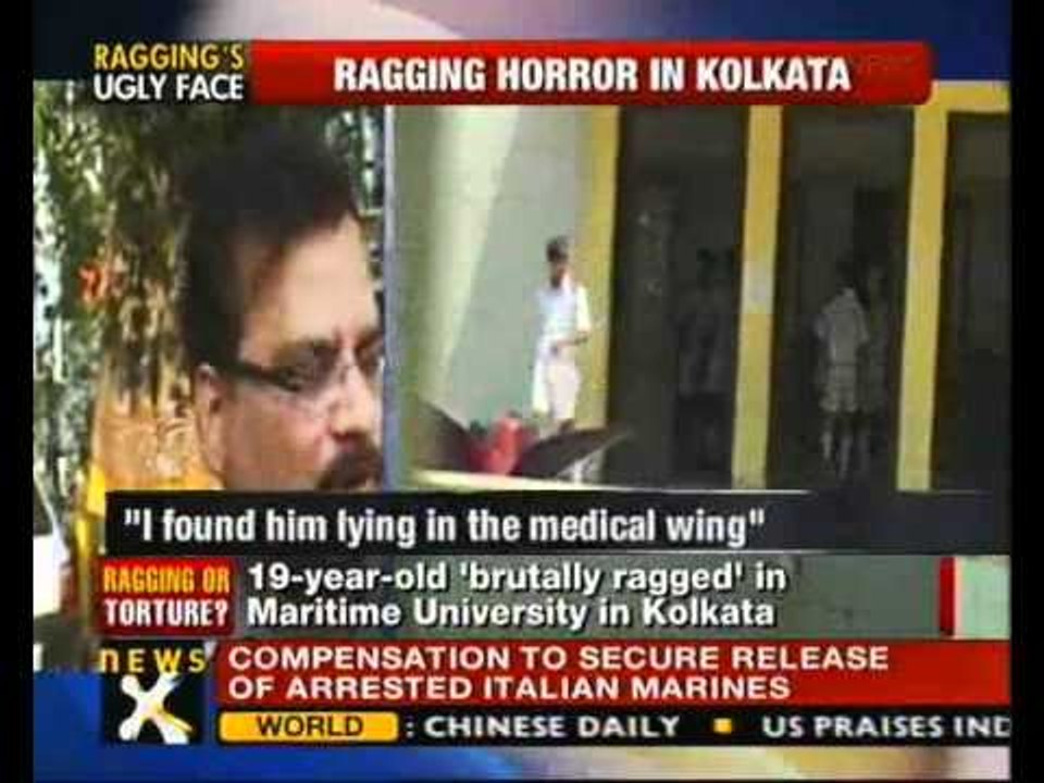 WB: Engineering student ragged and assaulted by seniors - NewsX