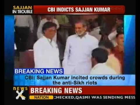 CBI indicts Sajjan Kumar in 1984 Sikh riots case-NewsX