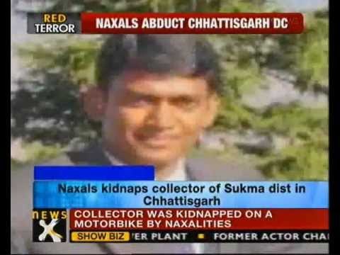 Naxals kidnap district collector in Chhattisgarh-NewsX