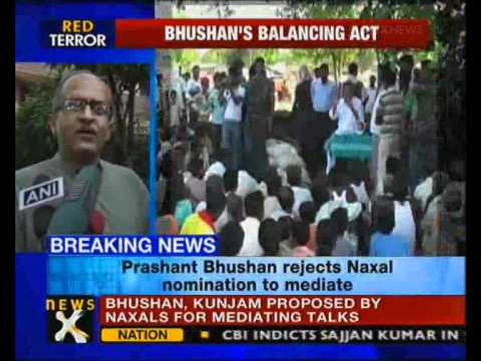 Sukma collector abduction: Prashant Bhushan refuses to mediate - NewsX