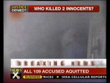 Gujarat riots case: 109 accused aquitted - NewsX