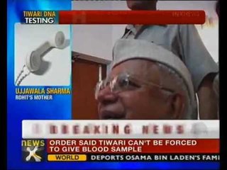 Delhi HC orders N D Tiwari to undergo DNA test - NewsX