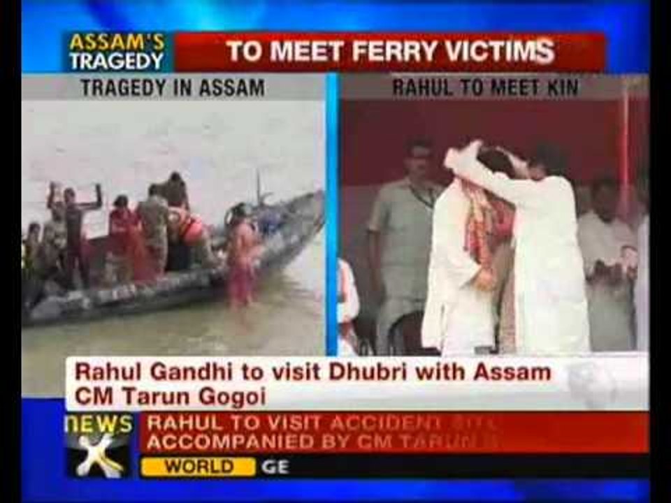 Rahul Gandhi to visit boat accident site in Assam - NewsX