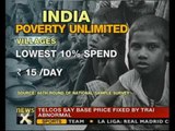60% of rural India lives on Rs. 35 a day: National Sample Survey - NewsX