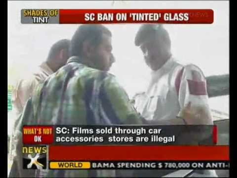 SC bans tinted car windows - NewsX
