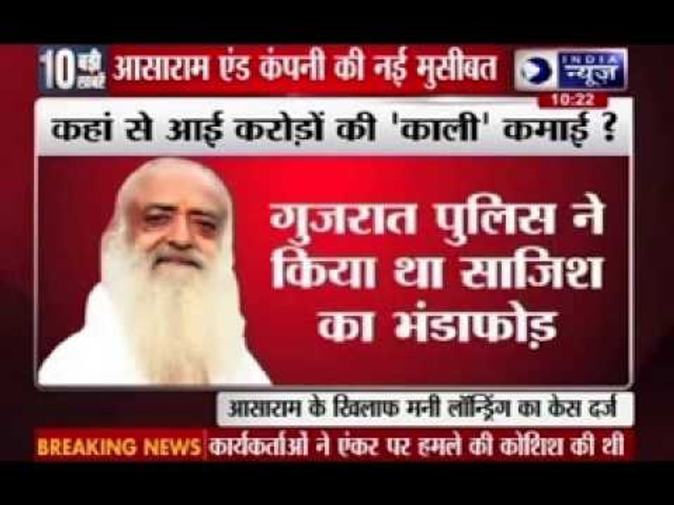 Enforcement Directorate lodges case against Asaram Bapu