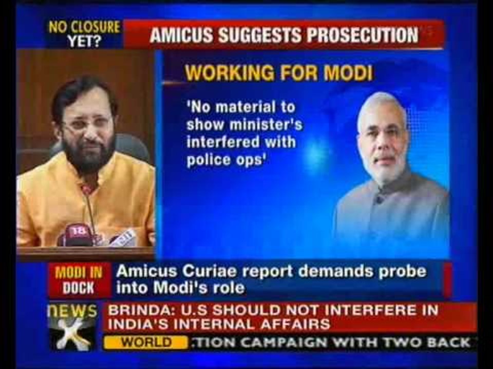 Gujarat riots: Amicus Curiae suggests prosecution on Modi - NewsX