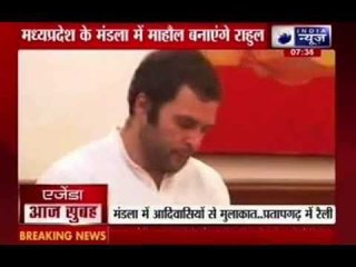Rahul Gandhi to address rally in Madhya Pradesh