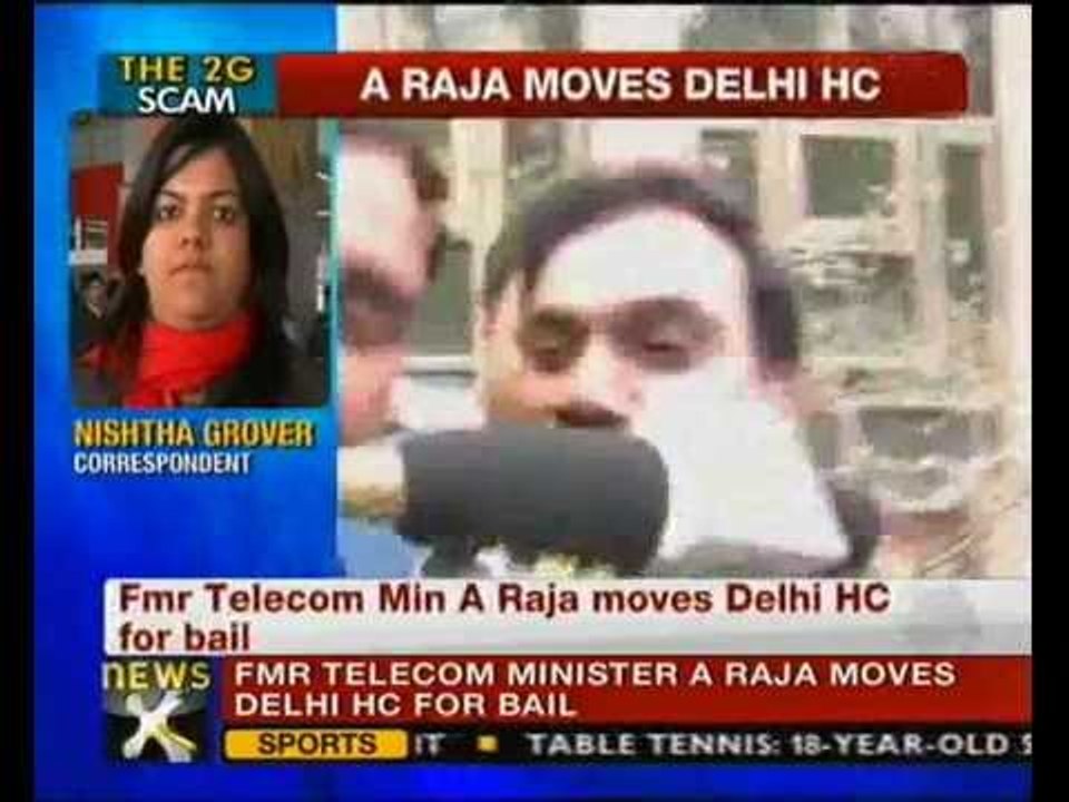 2G Scam case: A Raja moves HC for bail - NewsX