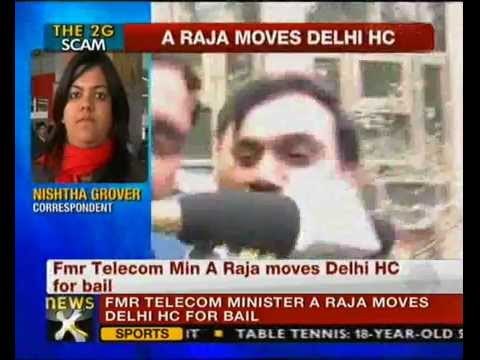 2G Scam case: A Raja moves HC for bail - NewsX