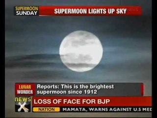 Super moon lights up the sky - NewsX