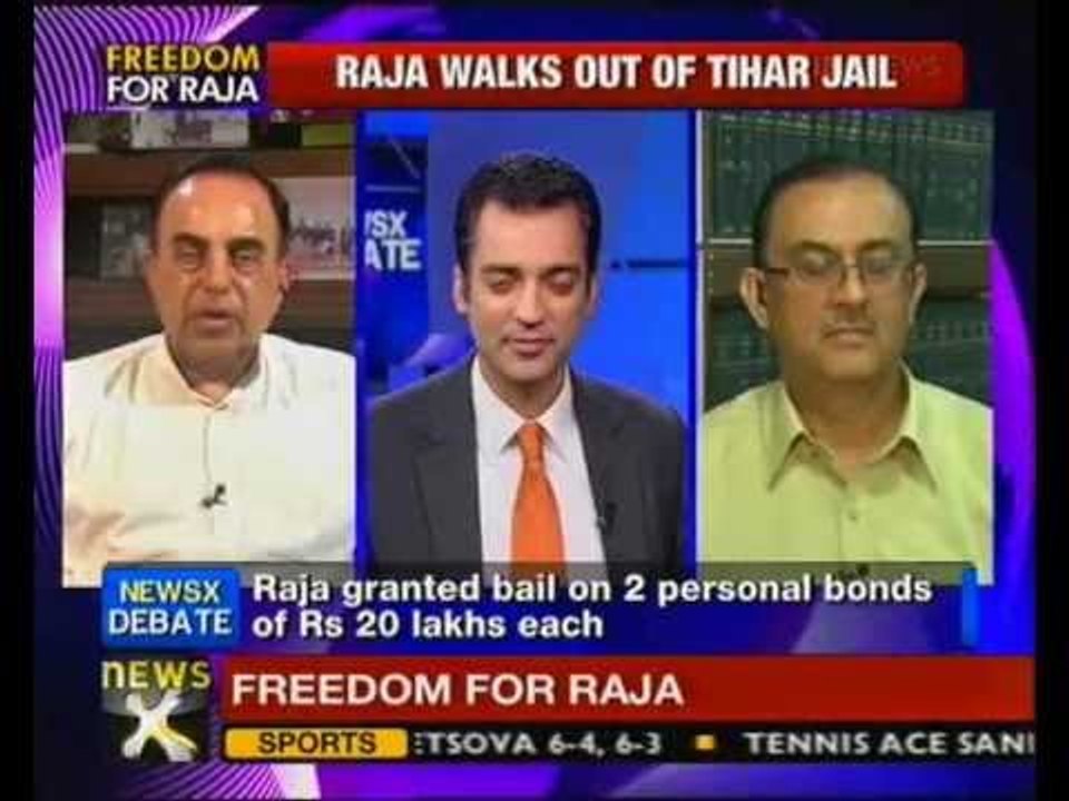 2G spectrum scam: A Raja out on bail, political future uncertain - NewsX