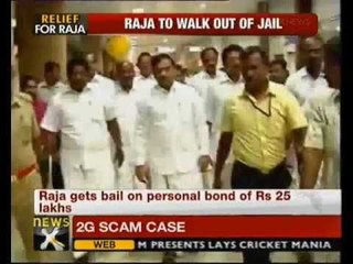 2G scam: A Raja gets bail - NewsX