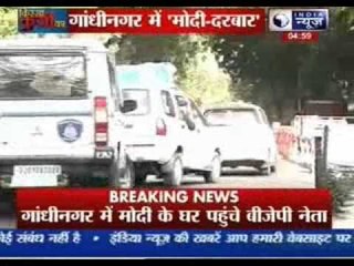 Rajnath, Jaitley to meet Narendra Modi in Gandhinagar today