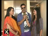 Meet 'Rowdy Rathore' stars Sonakshi, Akshay - NewsX