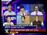 NewsX@9: GDP growth falls to 5.3% - NewsX