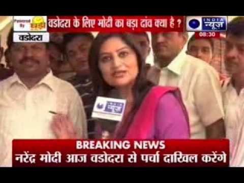 Narendra Modi to file nomination papers from Vadodara