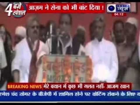 Azam Khan kicks up another row, says Muslims won Kargil for India, not Hindus