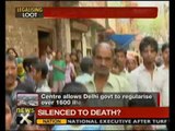 Authorisation for over 1600 Delhi's illegal colonies - NewsX