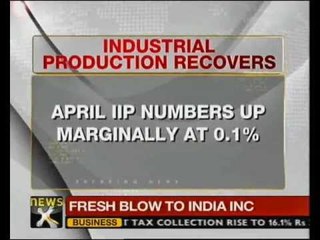India's industrial growth slides to 0.1 per cent - NewsX