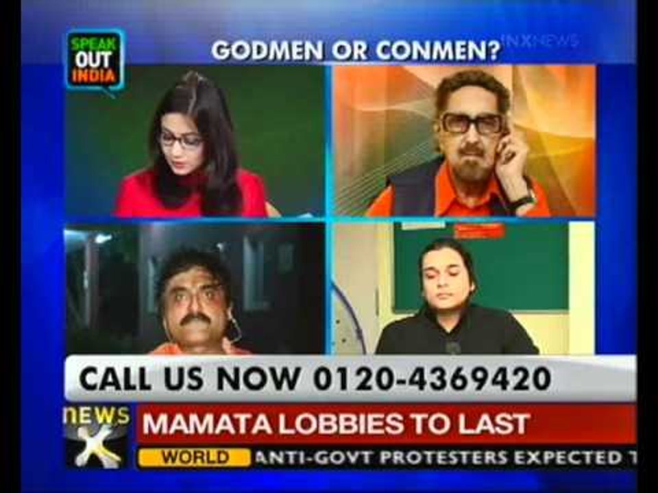 Speak out India: Arrest warrant for godman Swami Nithyananda - NewsX