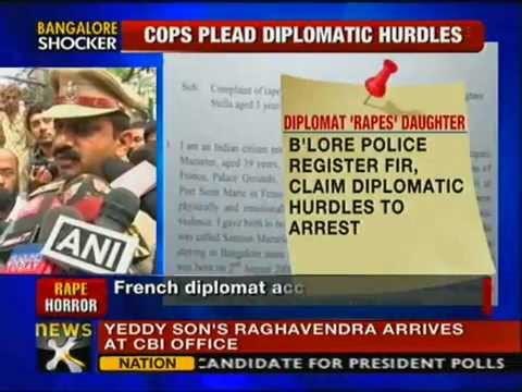 Bangalore: French diplomat accused of raping daughter - NewsX