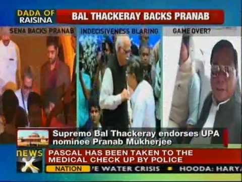 Presidential polls: NDA divide deepens, Shiv Sena backs Pranab - NewsX