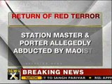 Maoists abduct station master in WB; train services hit  - NewsX