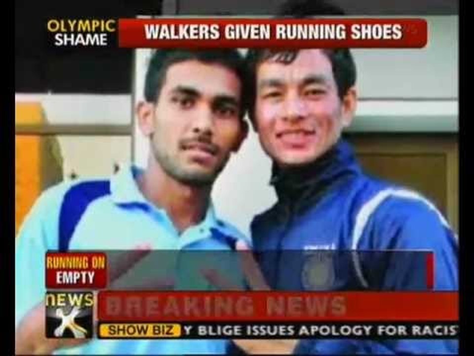 Olympic-bound Indian race walkers get no footwear - NewsX
