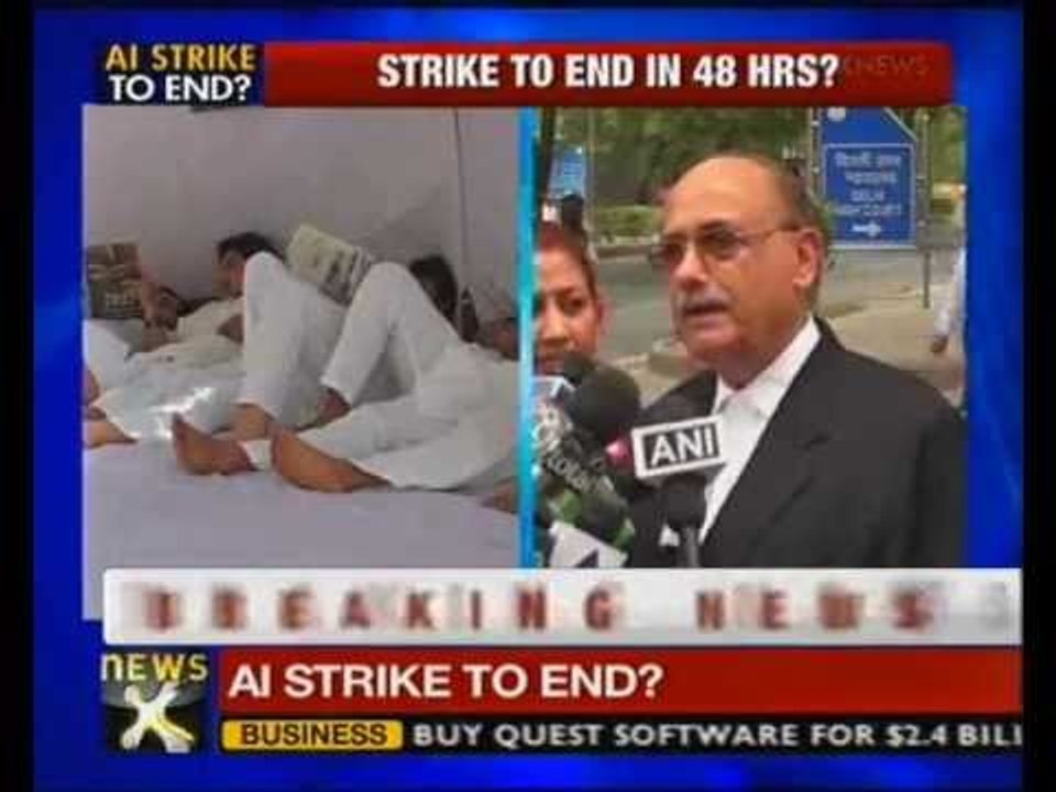 Agitating AI pilots to call off strike - NewsX