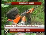 Kashmir: 3 Militants killed in gunfight with security forces - NewsX