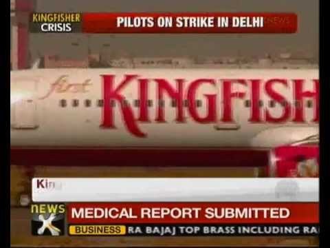 Kingfisher pilots strike over non-payment of salaries - NewsX