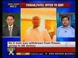 Sharad Pawar, Praful Patel offer to resign - NewsX