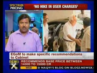 EGoM recommends lower price for spectrum auction - NewsX