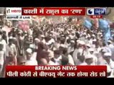 Rahul Gandhi's Varanasi roadshow begins
