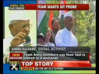 Team Anna divided over indefinite fast - NewsX
