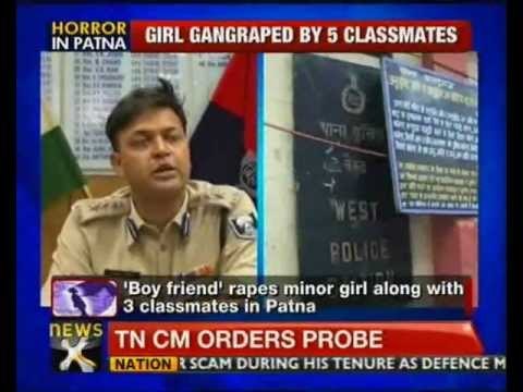 Patna: Minor girl gangraped by classmates - NewsX